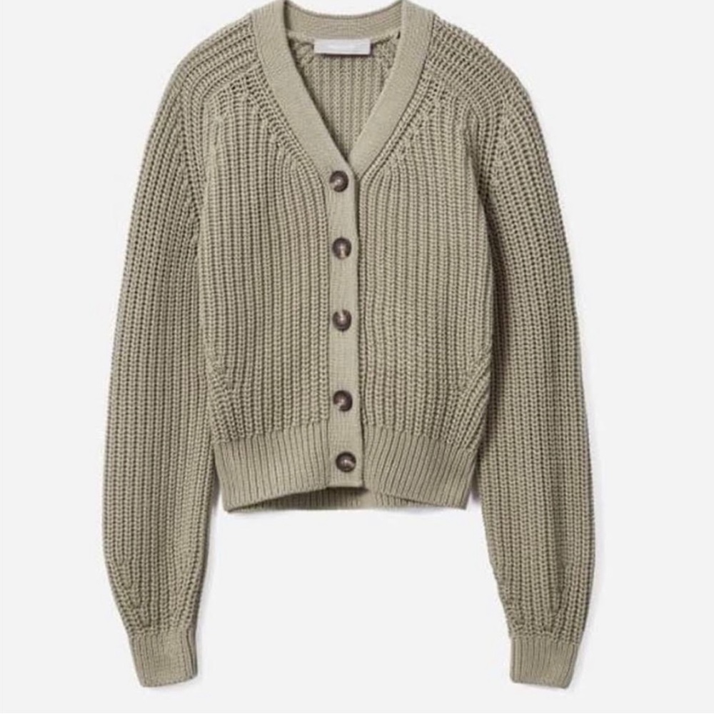Everlane cotton cardigan